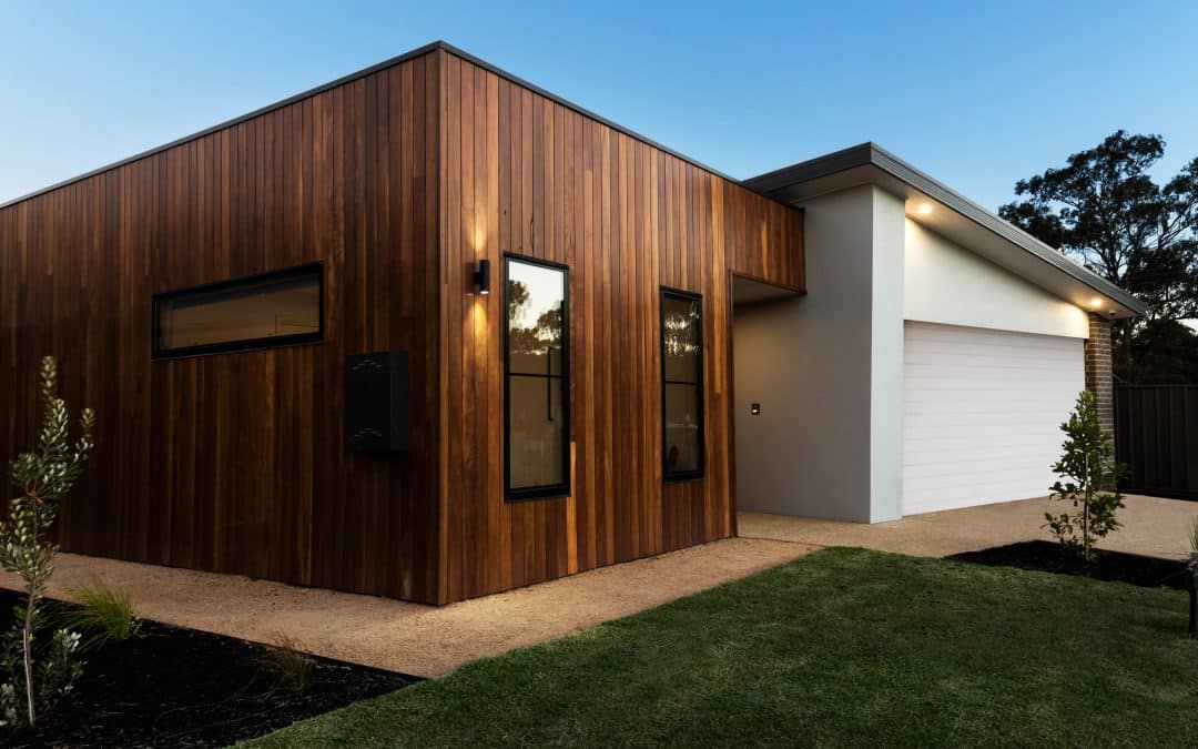 Une maison fraîche et agréable grâce au bardage