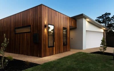 Une maison fraîche et agréable grâce au bardage