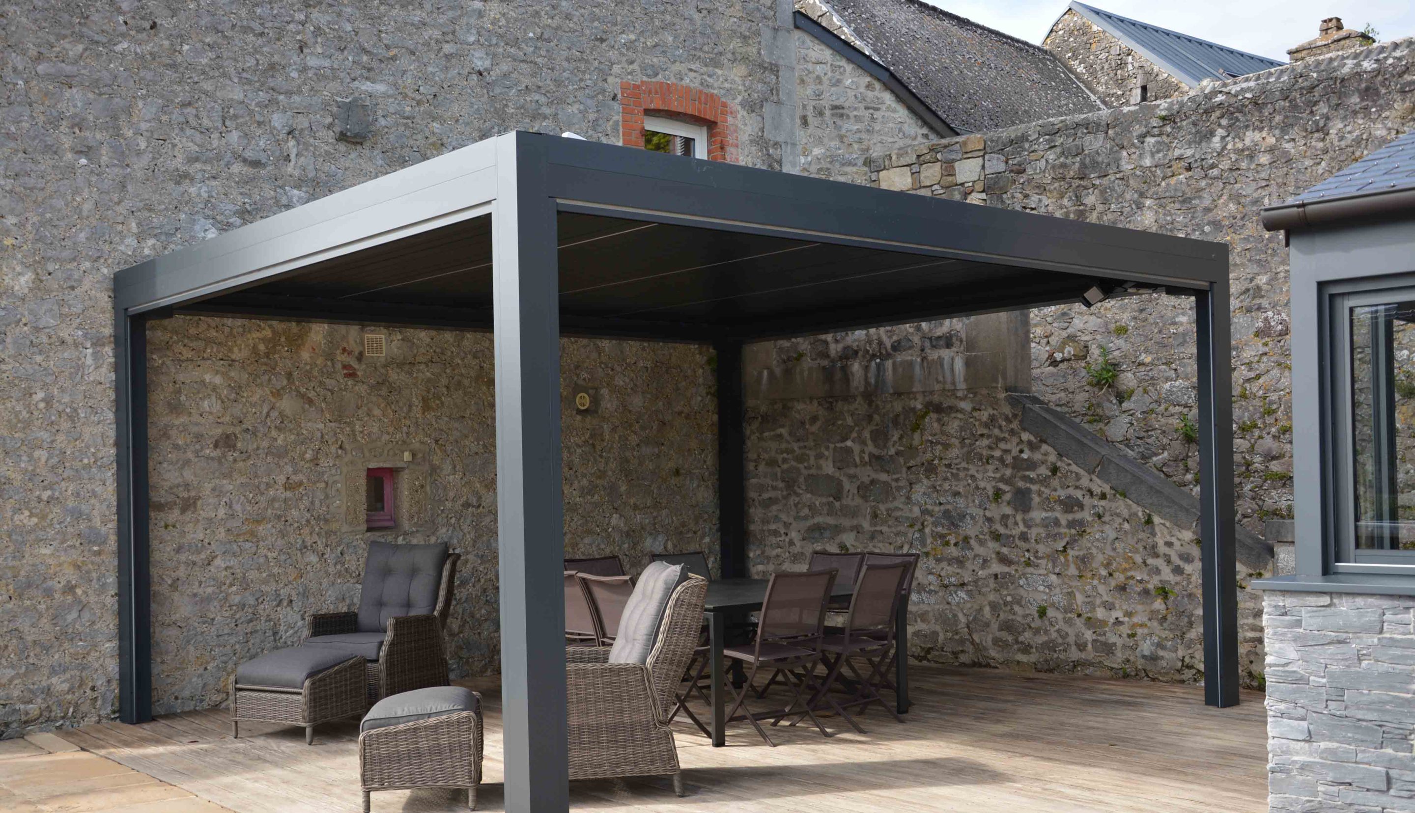 pergola posée par nant'artisans