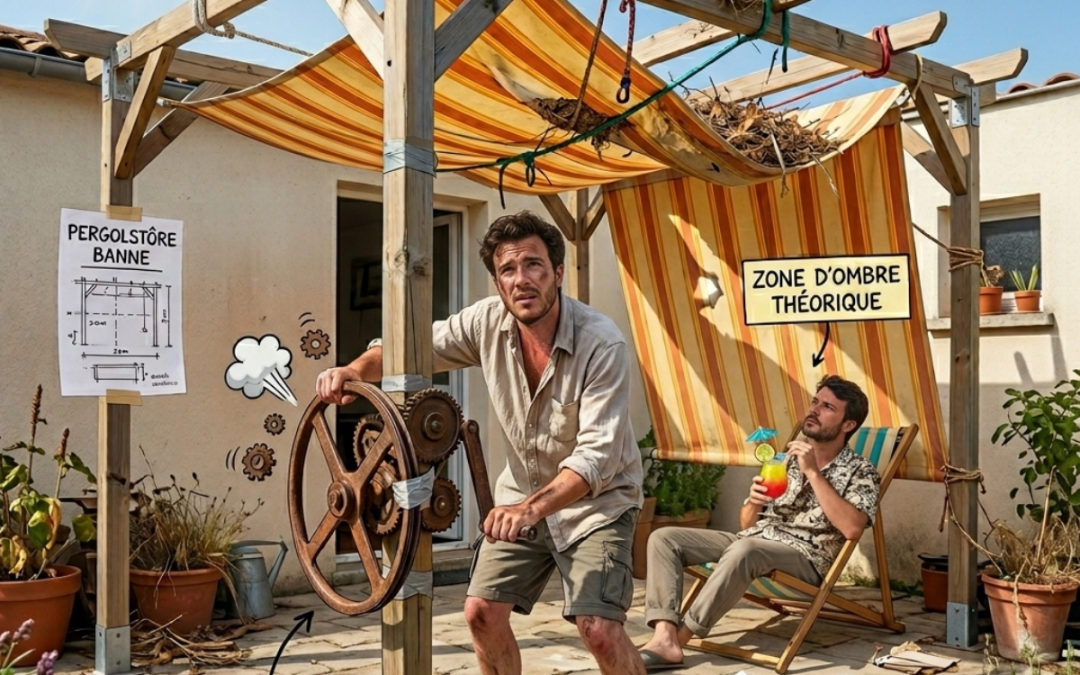 Store banne ou pergola : Quel choix faire ? (et comment)