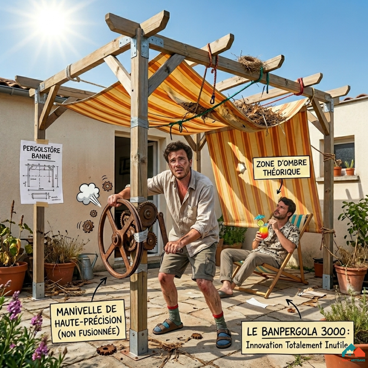 pergola ou store banne