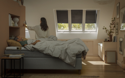 volet roulant de fenetre de toit Velux