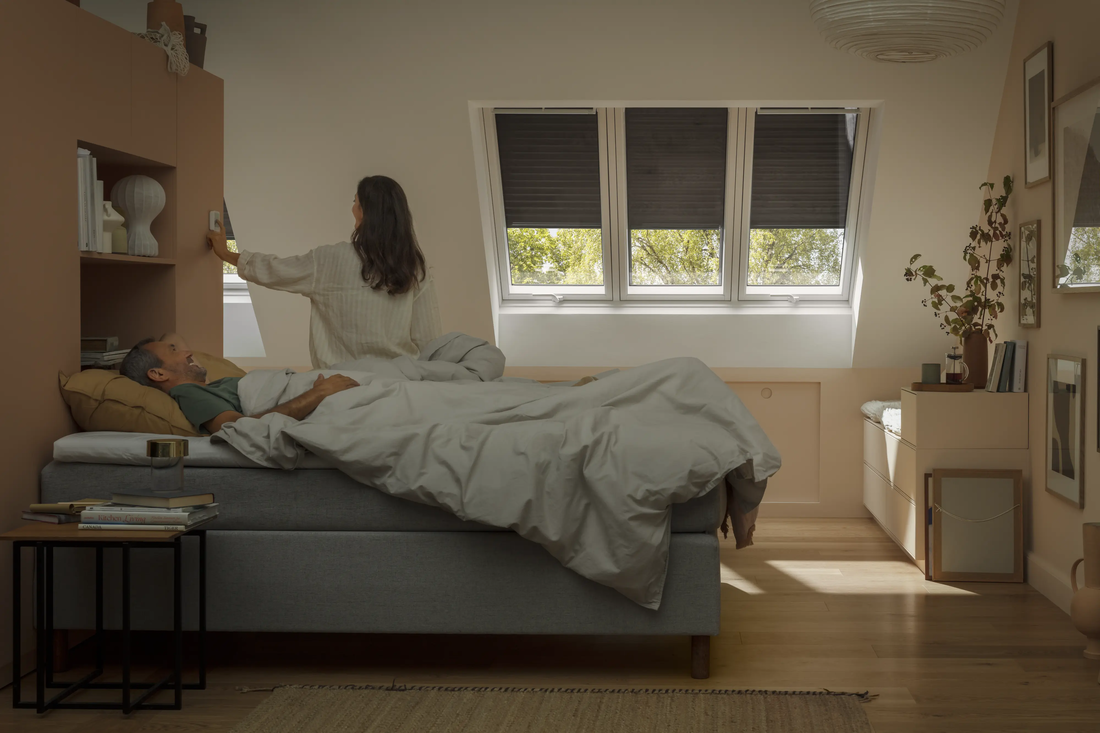 volet roulant de fenetre de toit Velux